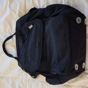 Lug Backpack Bag VIA Black Backpack. No Crossbody Strap Included.